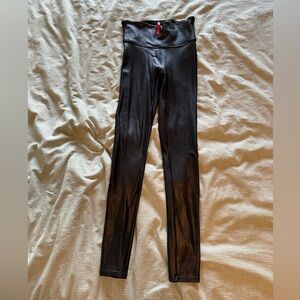Spanx faux leather leggings